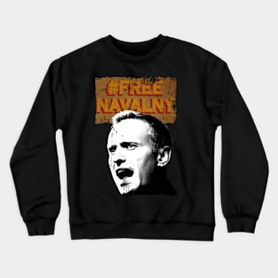 Free Navalny Vintage LOOK ART Crewneck Sweatshirt